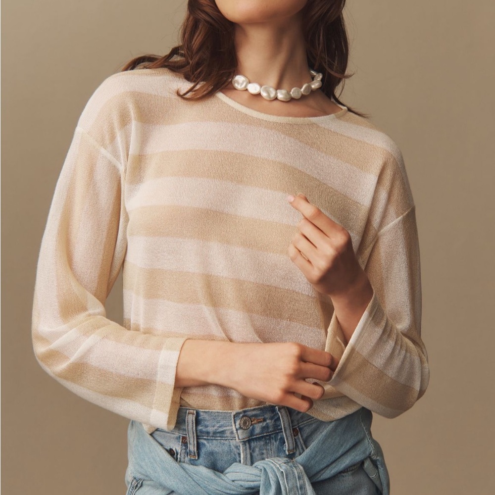 Anthropologie Pilcro Striped Sweater